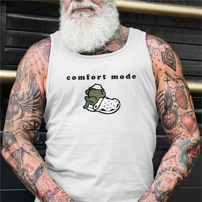 Jojosolos Merch Comfort Mode Tee Shirts Light Blue