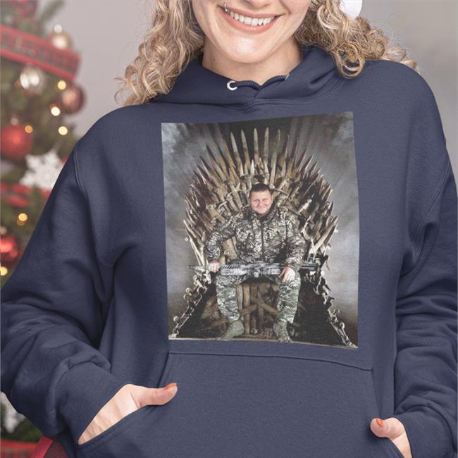 Valeriy Zaluzhnyy King Shirts Saint Javelin Ukraine Valeriy Zaluzhnyy King Tee Shirt Black