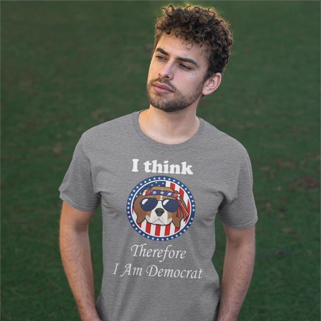 Emily Winston I Think Therefore I Am Democrat Tee