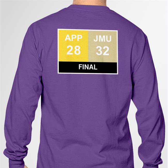App 28 Jmu 3 App 28 Jmu 32 Final T Shirt