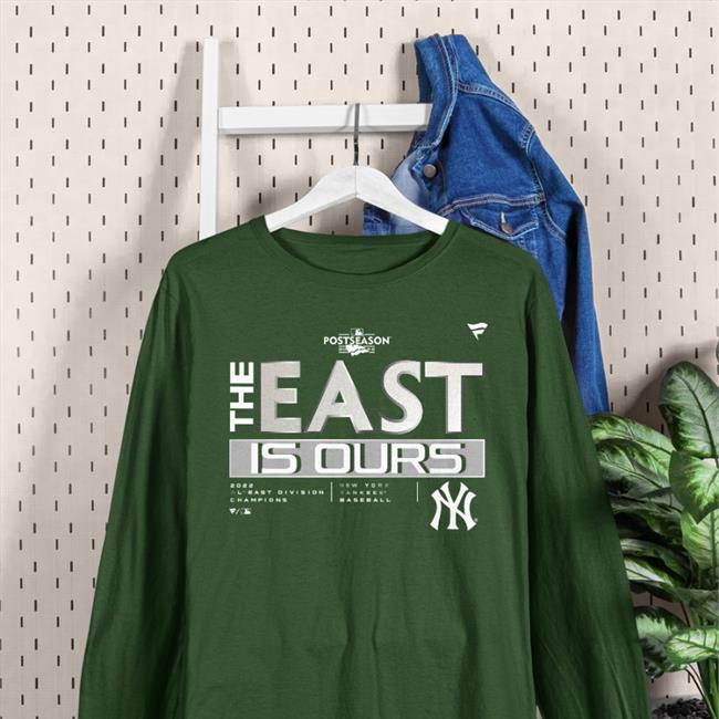 Youth New York Yankees Fanatics Branded Navy 2022 Al East Division Champions Locker Room Shirt