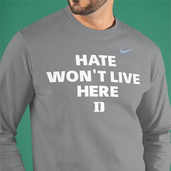 Have Won't Live Here Shirt DukeVB Duke Volleyball