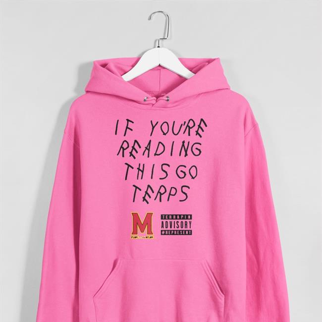 Maryland Terrapins If You're Reading This Go Terps Tee White