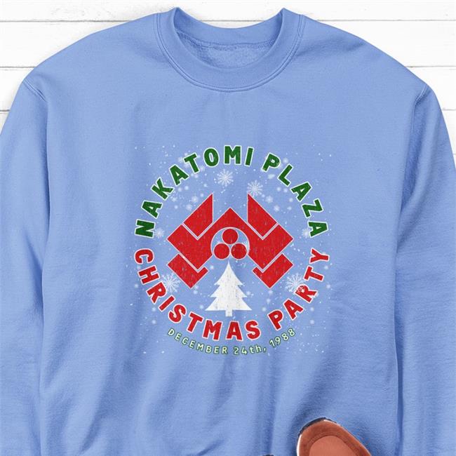 Nakatomi Plaza Christmas Party December 24Th, 1988 Long Sleeve Tee