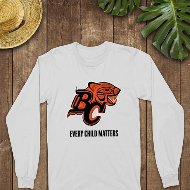 Bc Lions Every Child Matters Long Sleeve T Shirt Bc Lions Every Child Matters T Shirt Orange Bc Lions