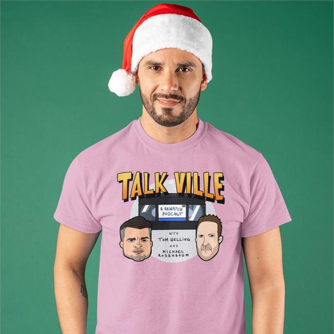 Talk Ville Podcast Full Logo Tee