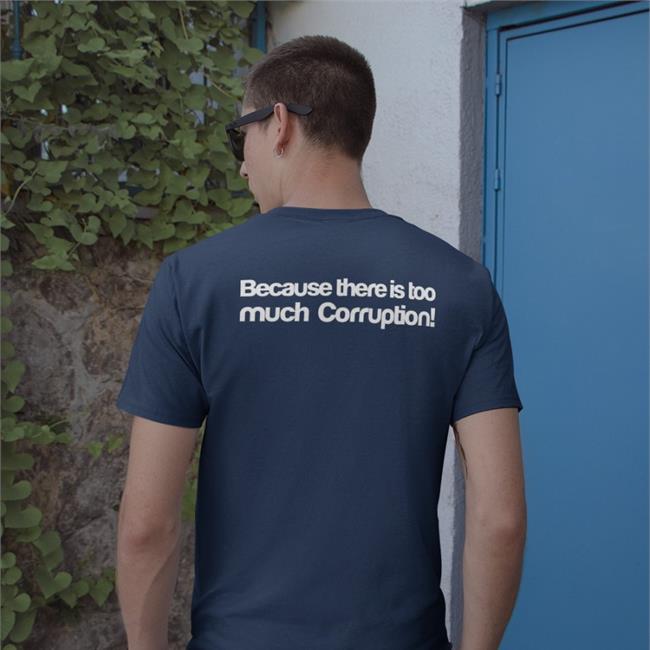 Jerits4 Its Not Fun In The Philippines Because There Is Too Much Corruption T Shirt Black