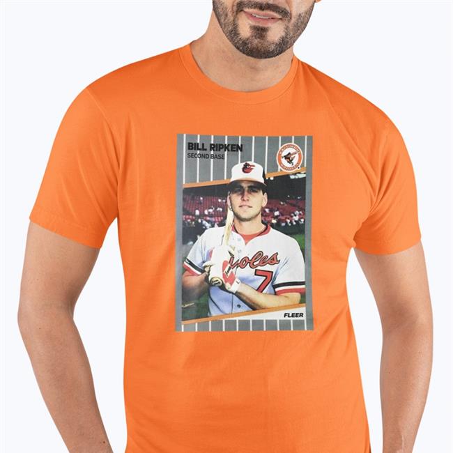 Baltimore Orioles Billy Ripken Second Base Shirt Clue Heywood