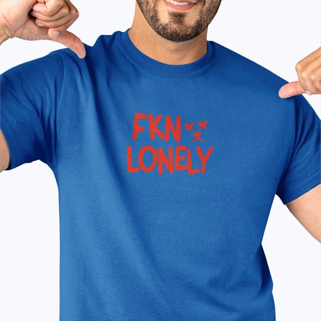 Richandlonely Shop Fkn Lonely V2 Shirt Black