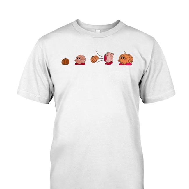 A Stitching Witch & Nola Pumpkin Kirby Row Hoodie A Stitching Witch Merch