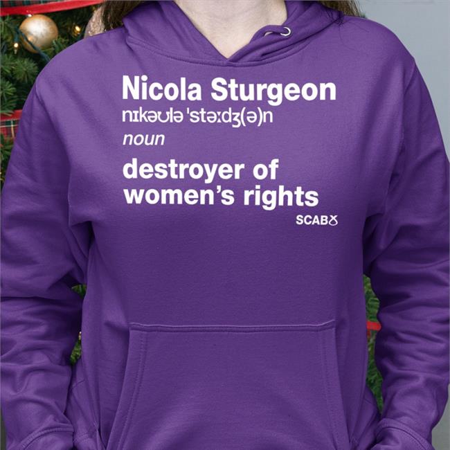 J.K. Rowling Wearing Nicola Sturgeon Destroyer Of Women's Rights Shirt