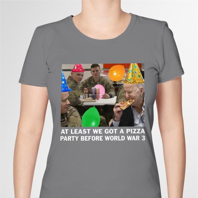 Luke Rudkowski At Least We Got A Pizza Party Before World War 3 Shirt The Last Pizza Party Shirt Wearechange Merch