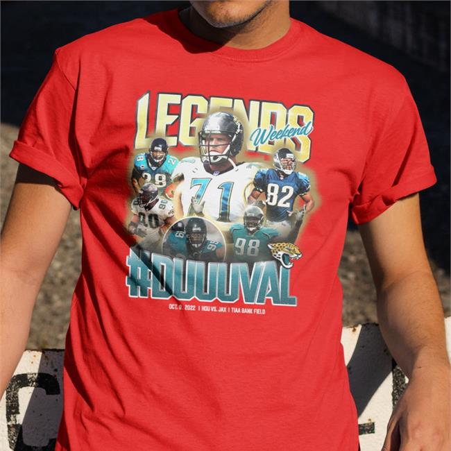 Legends Weekend Duuuval Shirt Jacksonville Jaguars