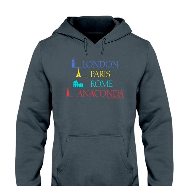 Sierra Gideon London Paris Rome Anaconda Shirts