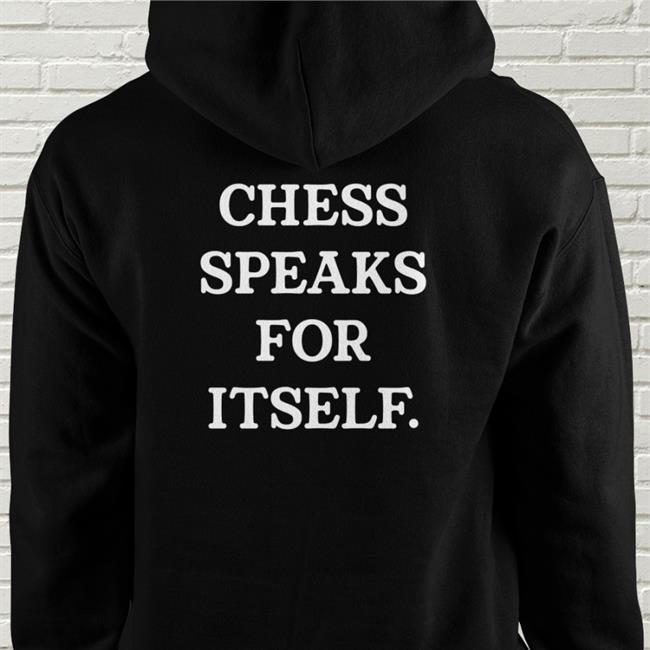 Levy Chess Speaks For Itself Shirt Black