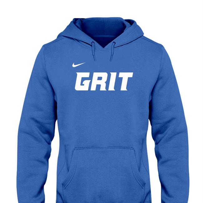 Detroit Lions Grit Hoodie Royal