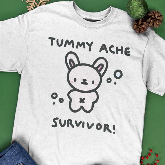 Pixieeeshop Tummy Ache Survivor Shirts Emmy Pixieeeshop Tummy Ache Survivor Tee