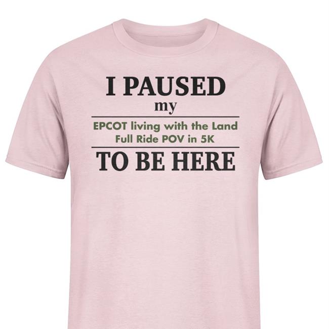 I Paused My Epcot Living With The Land Full Ride Pov In 5K Shirts Fake Disney Facts