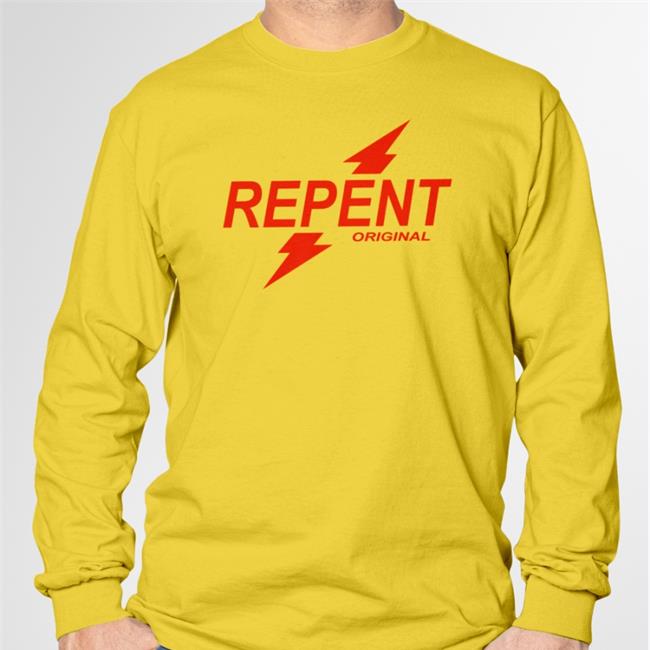 Printmer Shop Repent Original Hooded Sweatshirt
