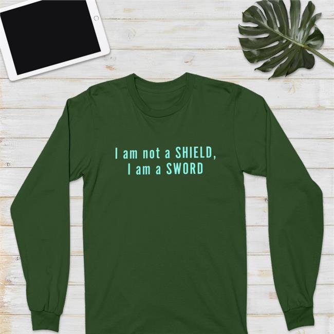 Magsnoliaa I Am Your Shield I Am Your Sword I Am Not A Victim I Am A Victor Hoodie Black