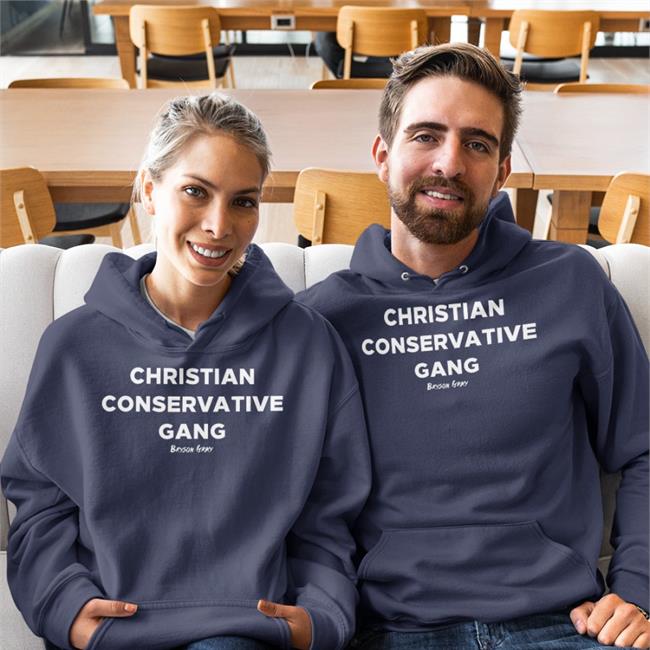 Funny Christian Conservative Gang Hoodie Ccg Bryson Wearing Christian Conservative Gang Hoodies Bryson Gray Official Store