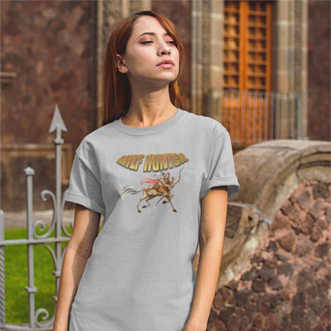 Milf Hunter Centaur Shirt Weird Thrift Store Shirts White