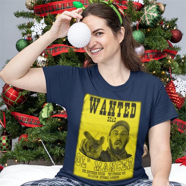 Black Mance Warner - Wanted Dead Shirt Stiffblade Merch