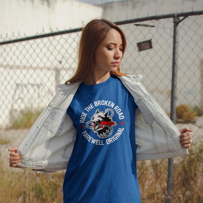 Days Gone Ride The Broken Road Farewell Original Shirt Bend Studio Naughty Dog