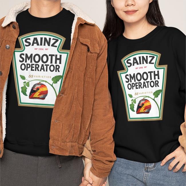 Carlos Sainz Smooth Operator Shirt Sainzcomfort Formulastars Merch