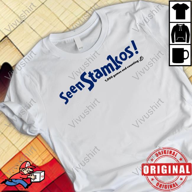 Seen Stamkos 1000 Games And Counting Tee