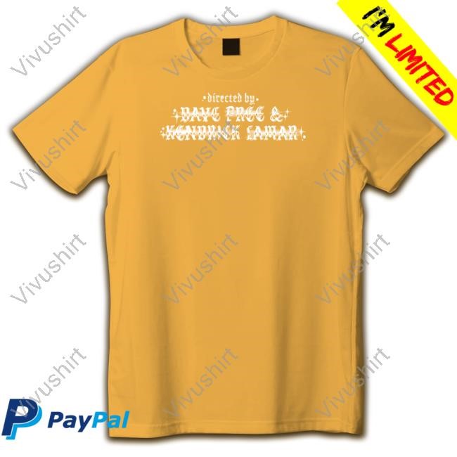 Popbase Directed By Dave Free And Kendrick Lamar Long Sleeve T Shirt