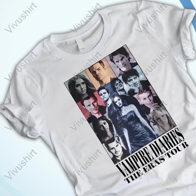 Purpulpop Vampire Diaries The Eras Tour Long Sleeve Tee Shirt