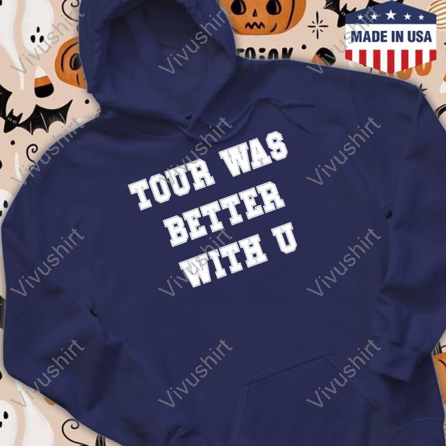 Kendall Schmidt Tour Was Better With U Hooded Sweatshirt Big Time Rush