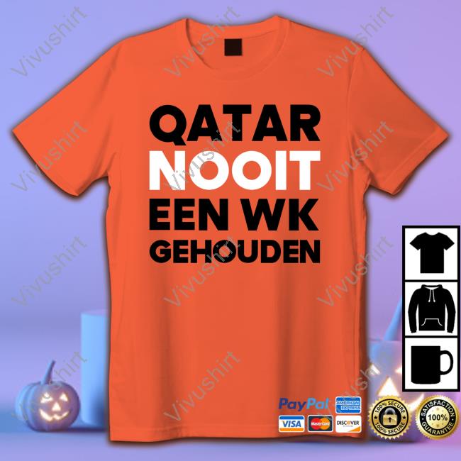 Robscheepers Shop Qatar Nooit Een Wk Gehouden Shirt