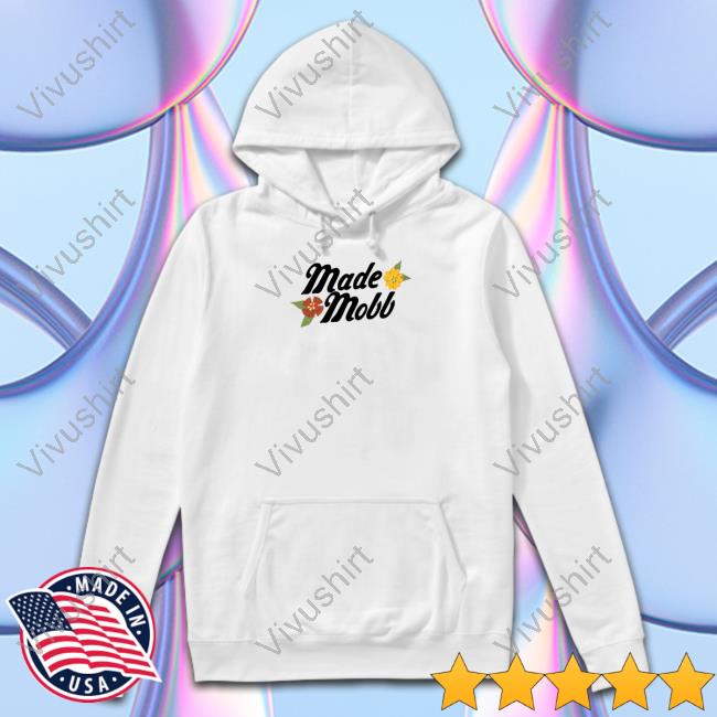 Made Mobb Give Your People Flowers White They're Here T Shirt
