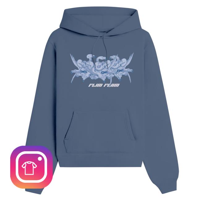 Official Flim Flam Merch Store FF Medusa Sweatshirt Storm Blue FlimFlam Apparel Clothing Shop