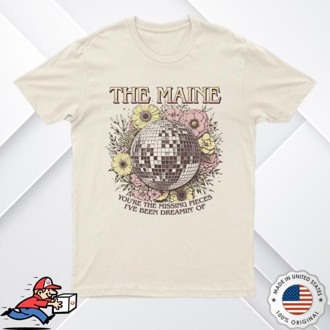 The Maine Official Merchandise Floral Disco Hoodie