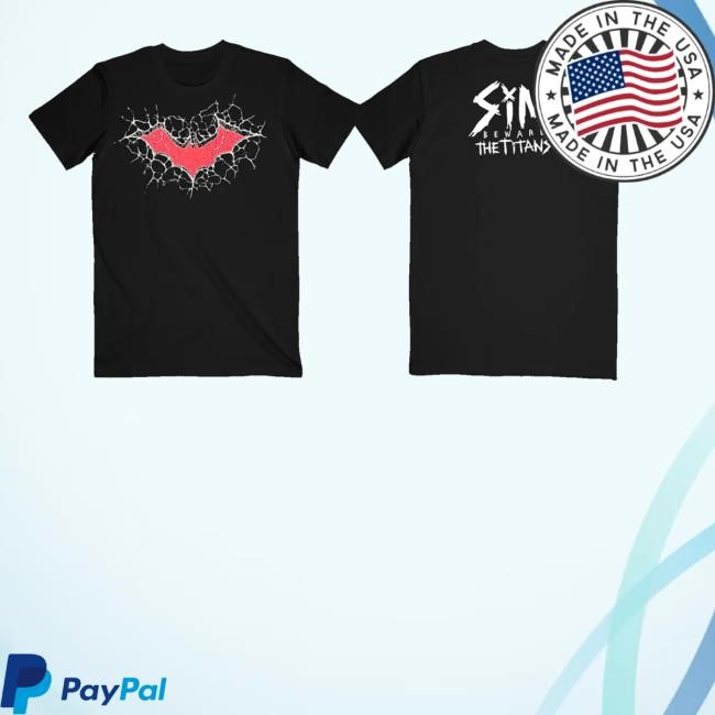 Sxixm Merch Store Shop Beware Of The Titans Bat Classic Shirt Sxixm Merch Store Shop Beware Of The Titans Bat Shirt