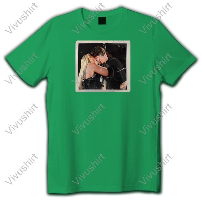 Liv Morgan And Dominik Mysterio Kiss Photo Tee