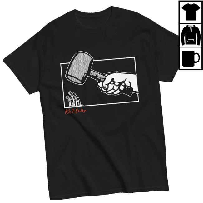 Shirt Killer Merch Shop Kiss It Goodbye Family Hammer Crewneck Sweatshirt