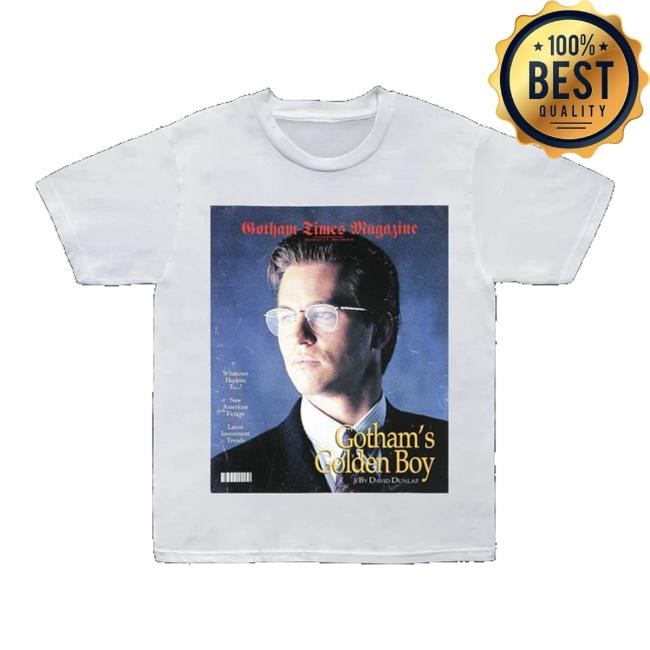 Enter The Night Gallery Store Gotham's Golden Boy Funny Shirt