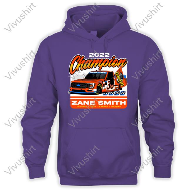 Zanesmithracing Merch 2022 Zane Smith Champion T Shirt
