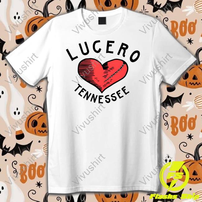 Lucero Merch Lucero Tennessee Broken Heart Tee Shirt