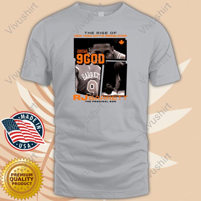 Rj Barrett 9 God Shirt Rj Barrett 9 God Long Sleeve T Shirt