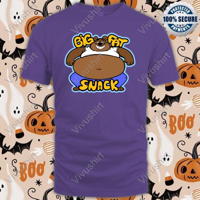 Fat Bear Small Chair Big Fat Snack Long Sleeve Tee Shirt