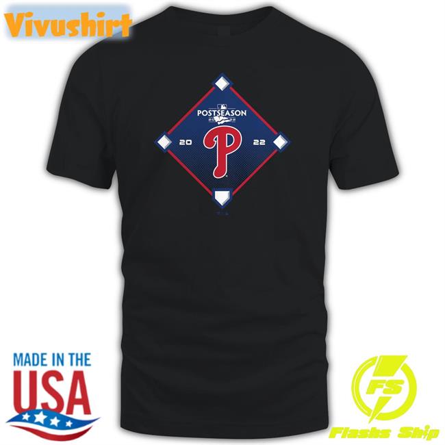 Philadelphia Phillies Branded 2022 Postseason T Shirts