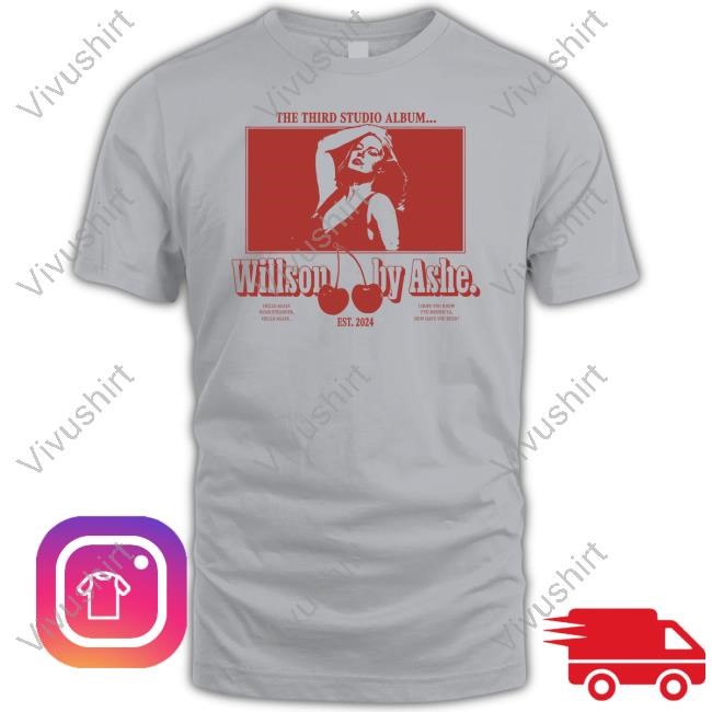 Ashe Music Merch The Third Studio Ablum Willson By Ashe Tee Shirt