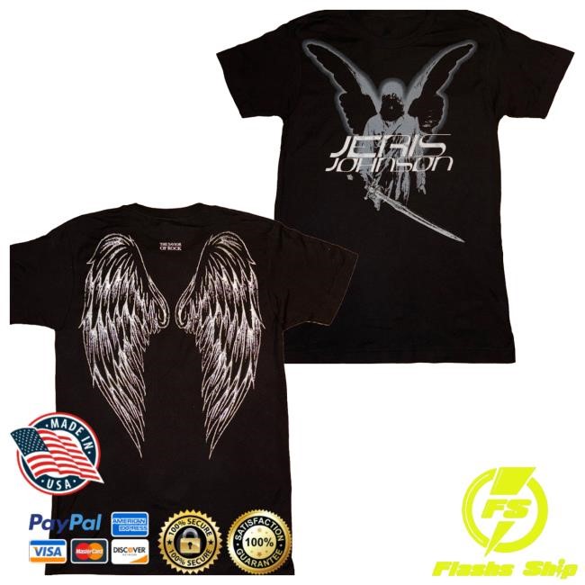 Official Jeris Johnson Merch Angel Logo Tee