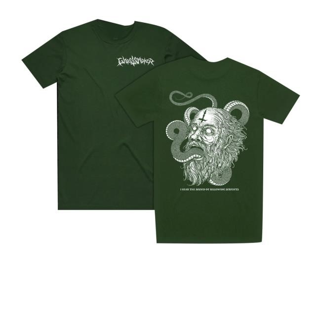 Ghostsmokerau Merch Store Shop Bellowing Serpents T-Shirt