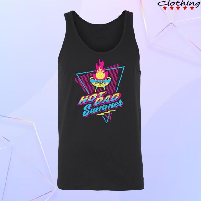 Dudedad Store Hot Dad Summer Tee